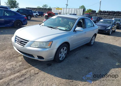 2009 Hyundai Sonata Gls из США, поврежденный, VIN 5NPET46C99H476107